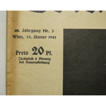 Wiener Illustrierte, Nr. 3, 15. Janvier 1941. Espenlaub militaria